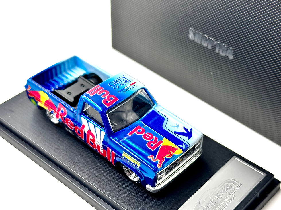 Thumbnail: Red-bull Vodka 83 Silverado Custom Hot Wheels