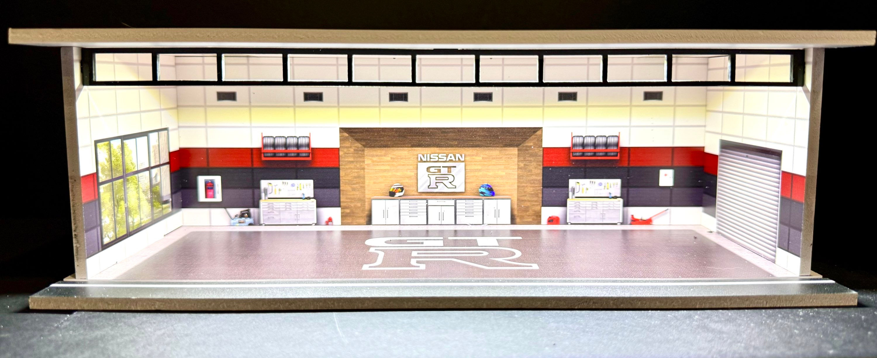 General Nissan GTR Theme LED Diorama Displays
