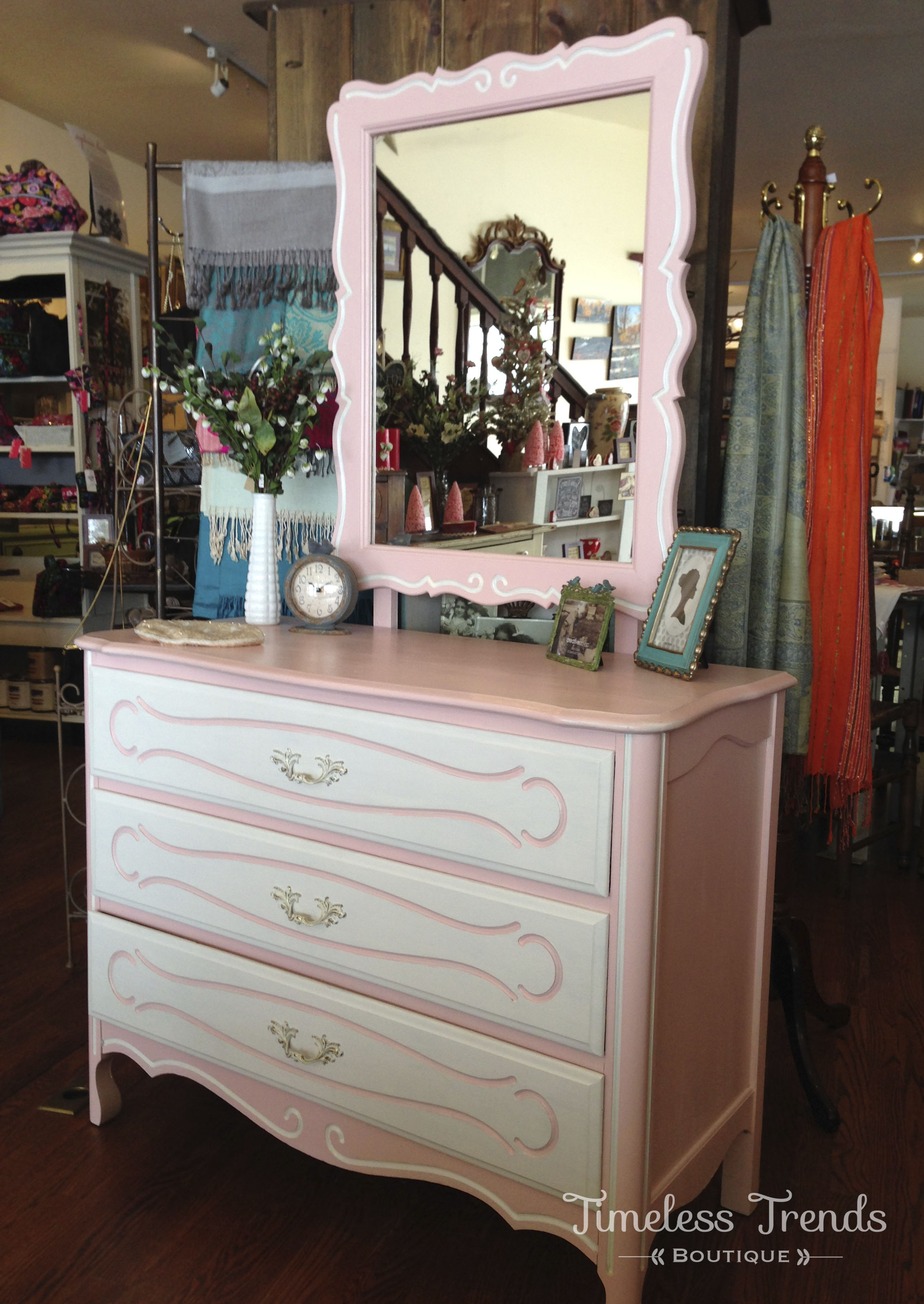 Pink Dresser