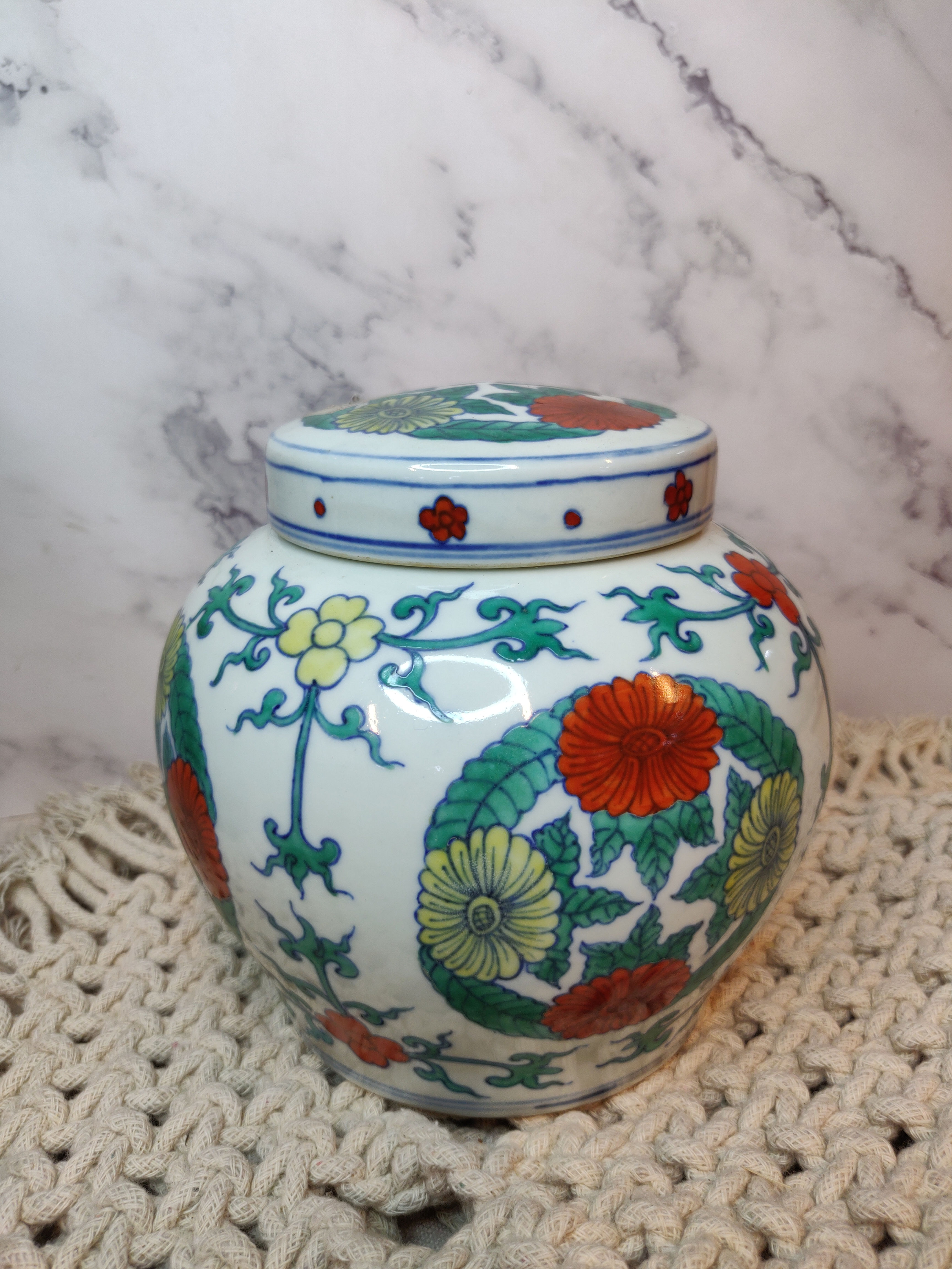 Oriental Ceramic Canister