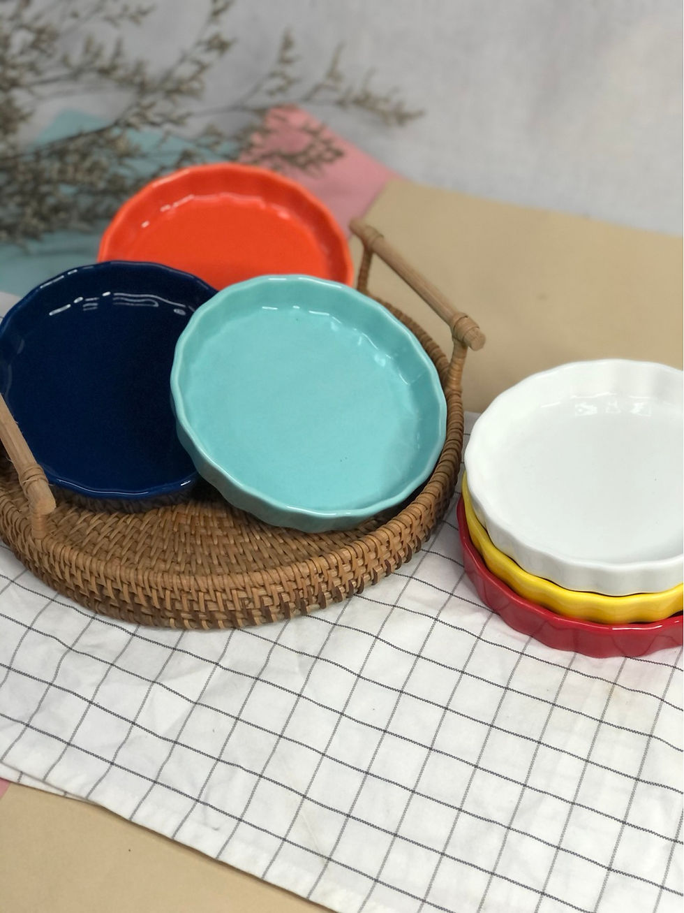 Thumbnail: Round pie tray (6 colours)