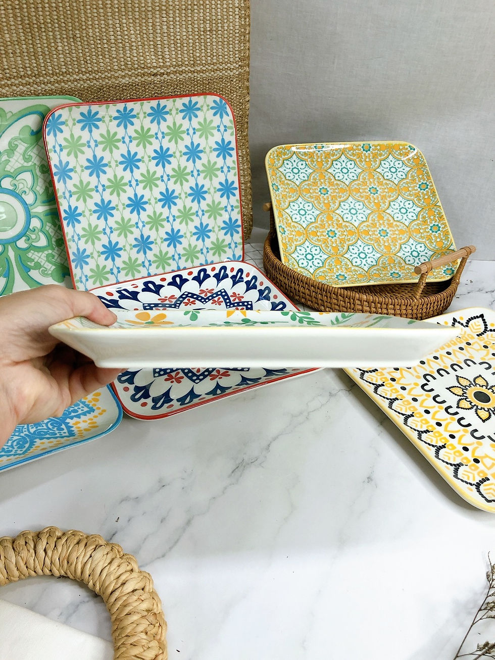 Thumbnail: Square printed Plate (8 prints)