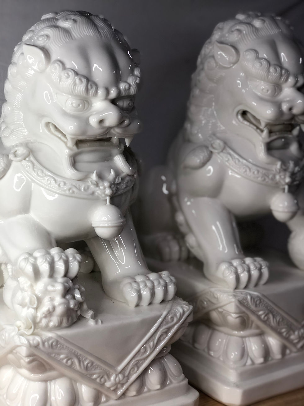 Thumbnail: Chinese guardian lions (2 sizes)