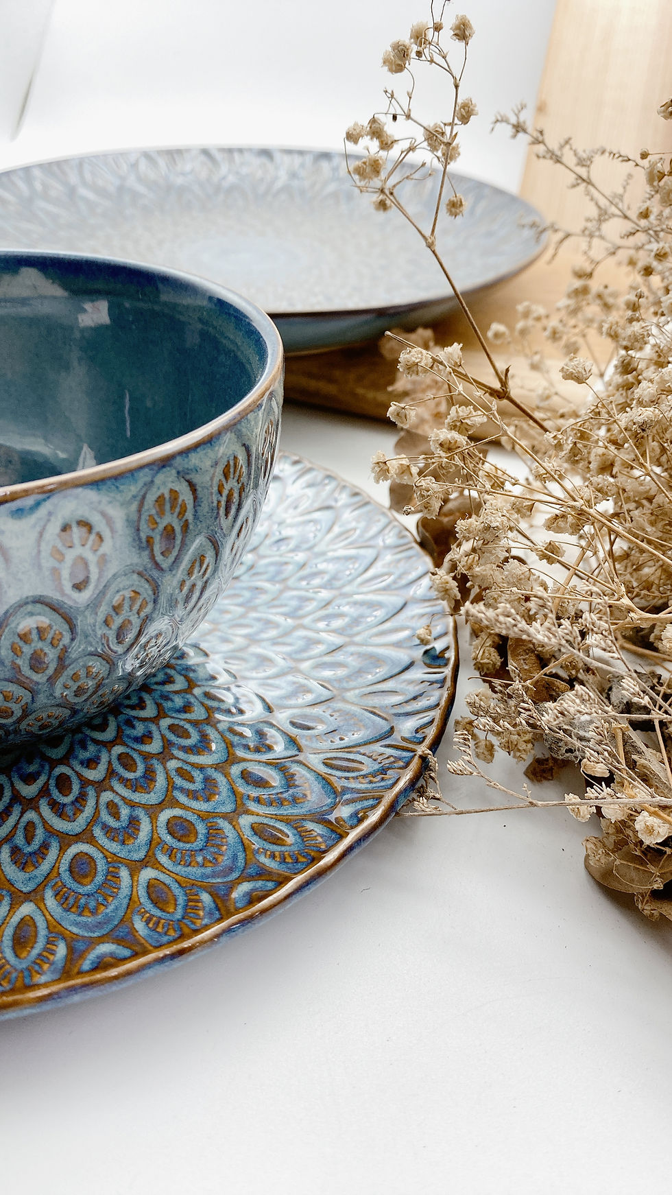 Thumbnail: Peacock series (2 sizes plate & bowl)