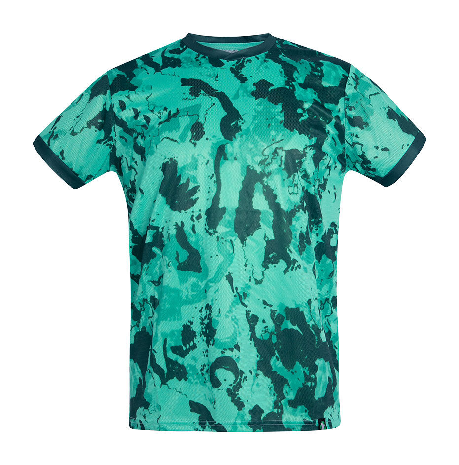 CAMISETA TÉCNICA PACIFIC Acqua Royal — Verde Piscina, vista frontal