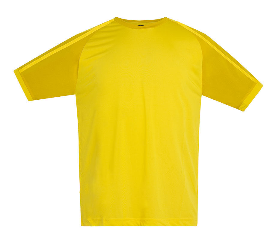 CAMISETA TÉCNICA INDOOR Acqua Royal — Amarillo, vista frontal