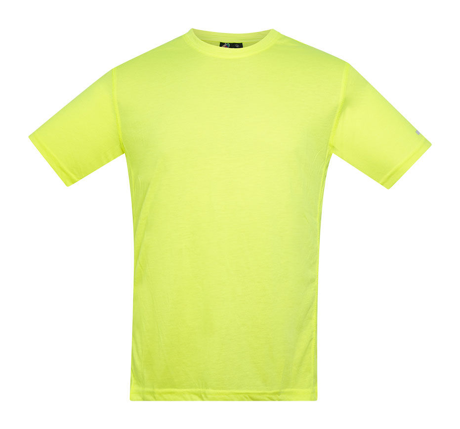 CAMISETA TACTIC Acqua Royal — Amarillo Fluor, vista frontal