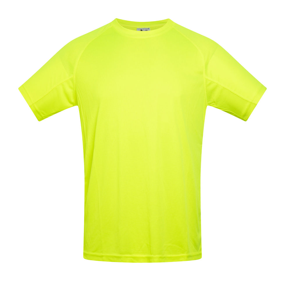 CAMISETA DYNAMIC · Amarillo Fluor