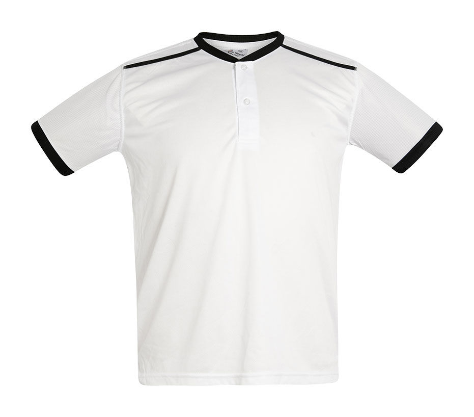 Camiseta técnica MAO Acqua Royal Blanco / Negro, vista frontal
