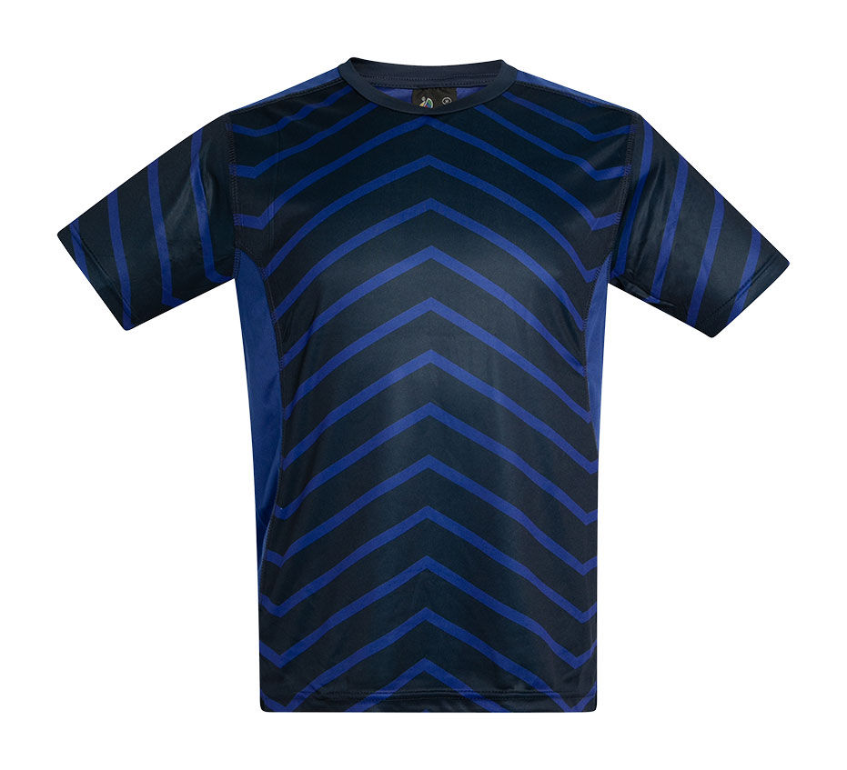 CAMISETA TÉCNICA IRON Acqua Royal — Marino / Cobalto, vista frontal