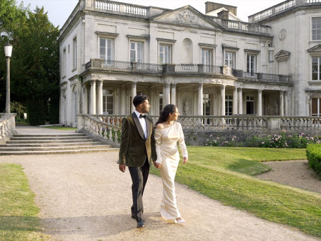 Documentary-style wedding videography in London capturing natural bride and groom moments