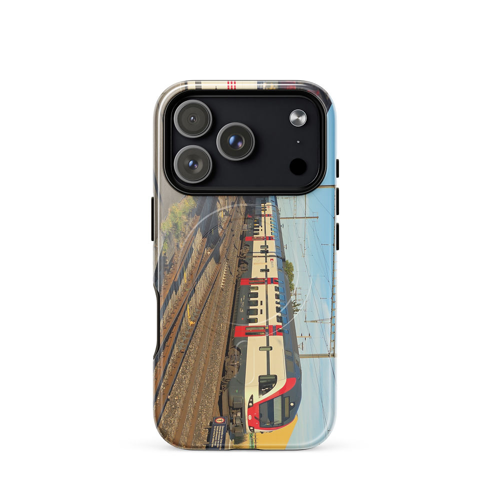 Miniaturbild: Hardcase iPhone®-Hülle mit MagSafe® - Motiv SBB RABe 511 Stadler Kiss