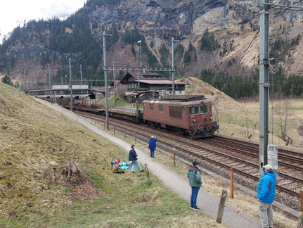 Historische BLS-Lokomotive «Bruneli» soll vor dem Abbruch gerettet werden