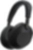 Black over-ear Sony headphones with cushioned ear cups, displayed on a plain white background. The word "SONY" is visible on the headband.