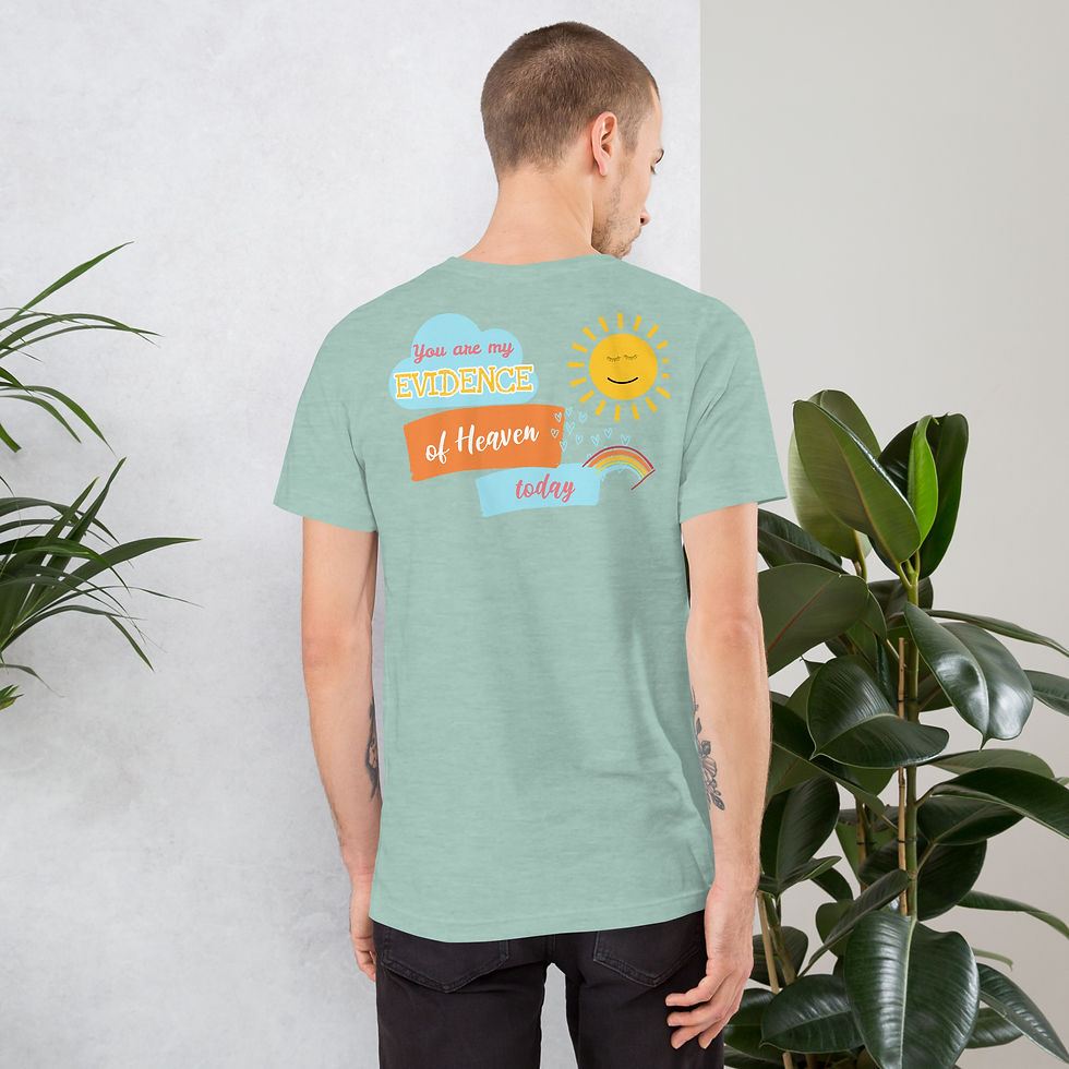 Thumbnail: Evidence of Heaven Unisex t-shirt