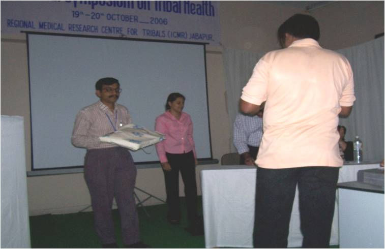 ICMR 2006-1st award for tribal research paper