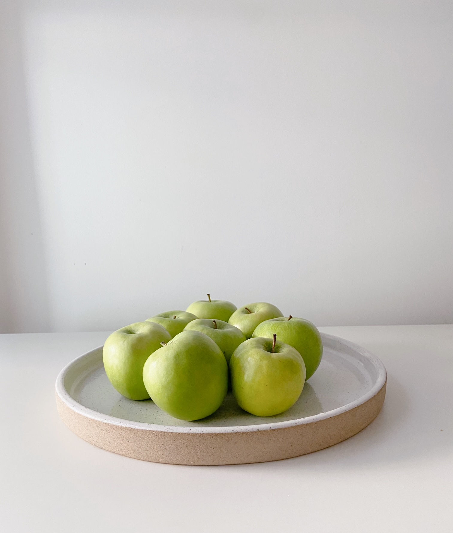 prato borda cerâmica