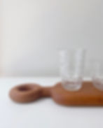 copo vidro quadrados