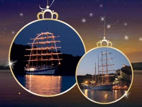 ROYAL CLIPPER Weihnachtskreuzfahrten