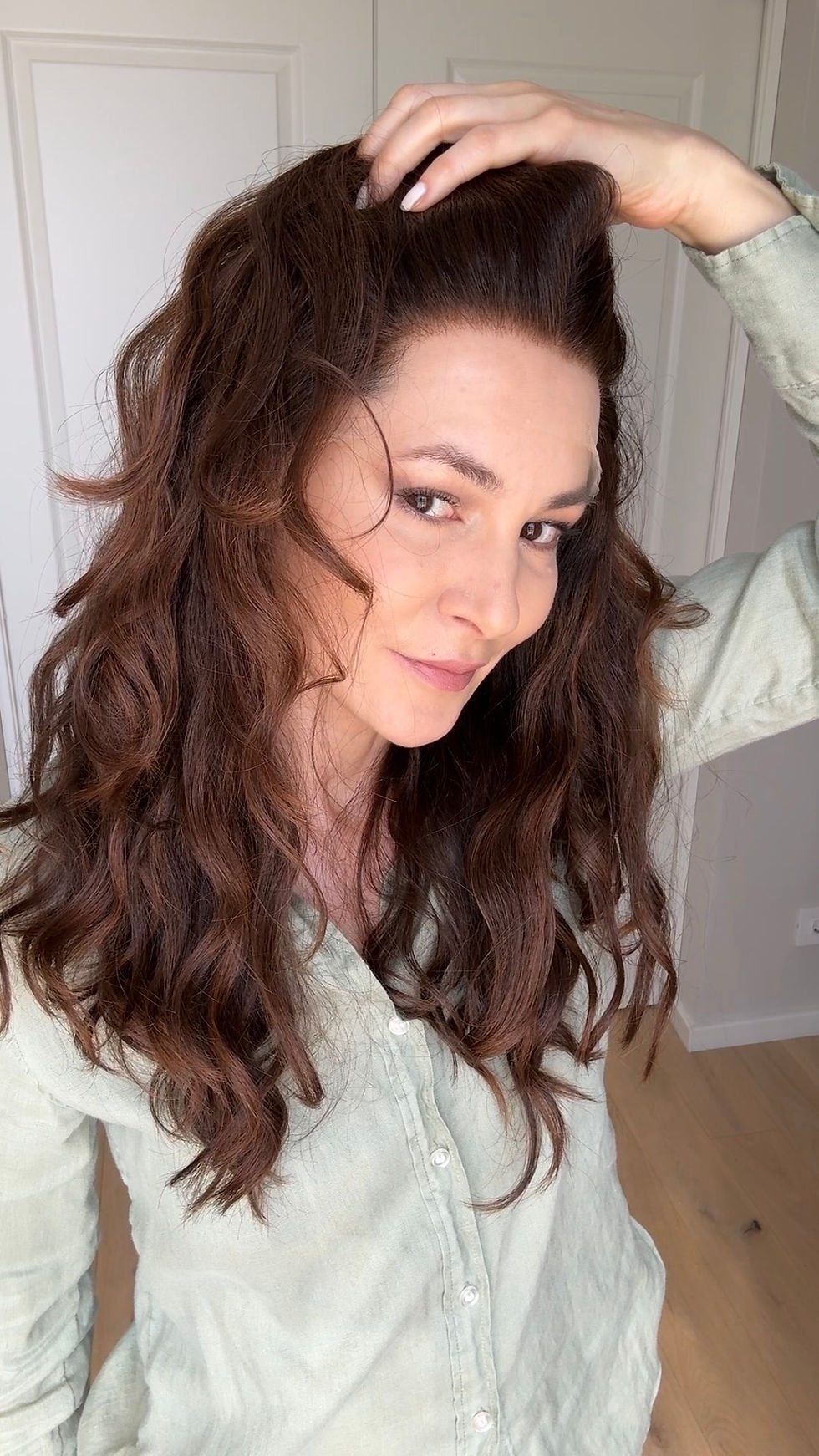 Miniatura: Maya 21" (S) Natural collection -Full hand tied wig