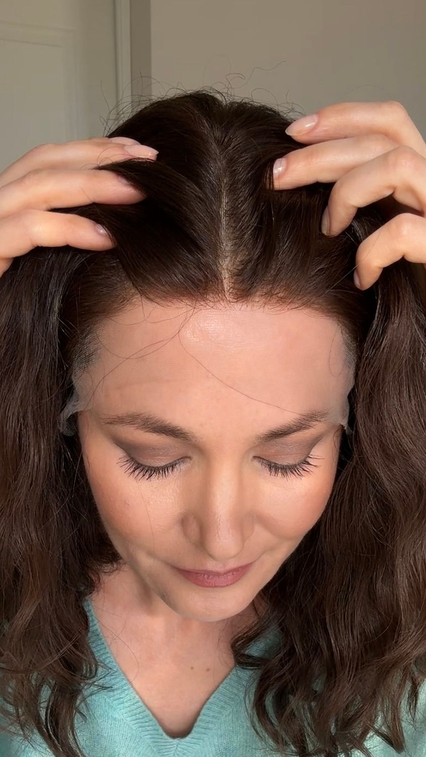 Thumbnail: Ruslana 18" (M) Natural collection -full hand tied wig