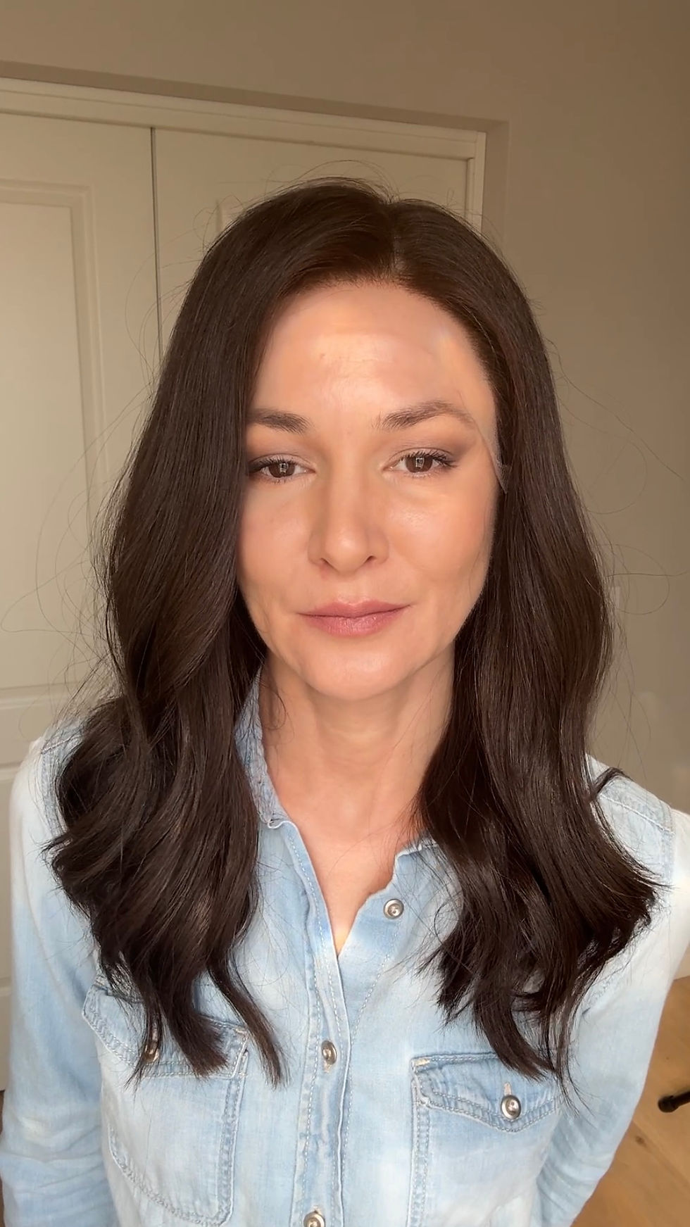 Thumbnail: Siran 19" (S - M) Natural collection -Hand tied wig