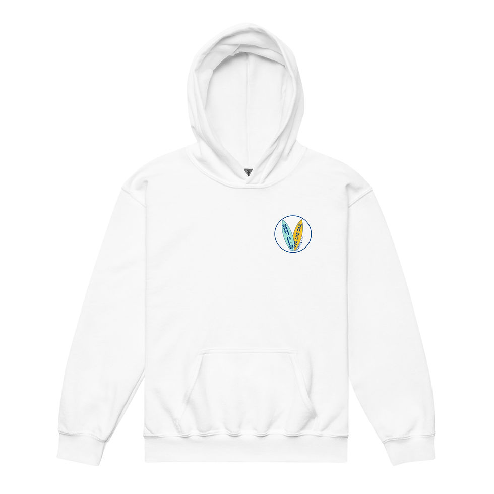 Thumbnail: Youth BGW Surfboards heavy blend hoodie