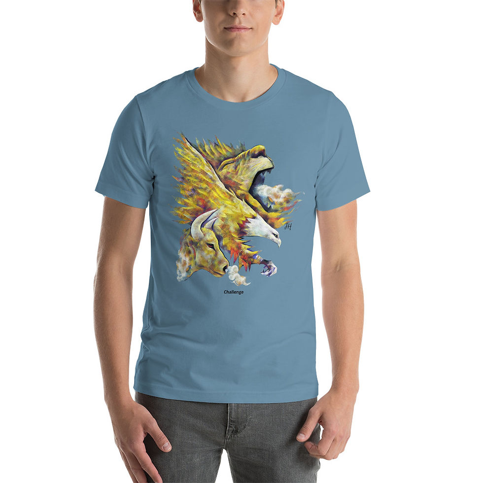 Thumbnail: Short-Sleeve Unisex T-Shirt - Challenge