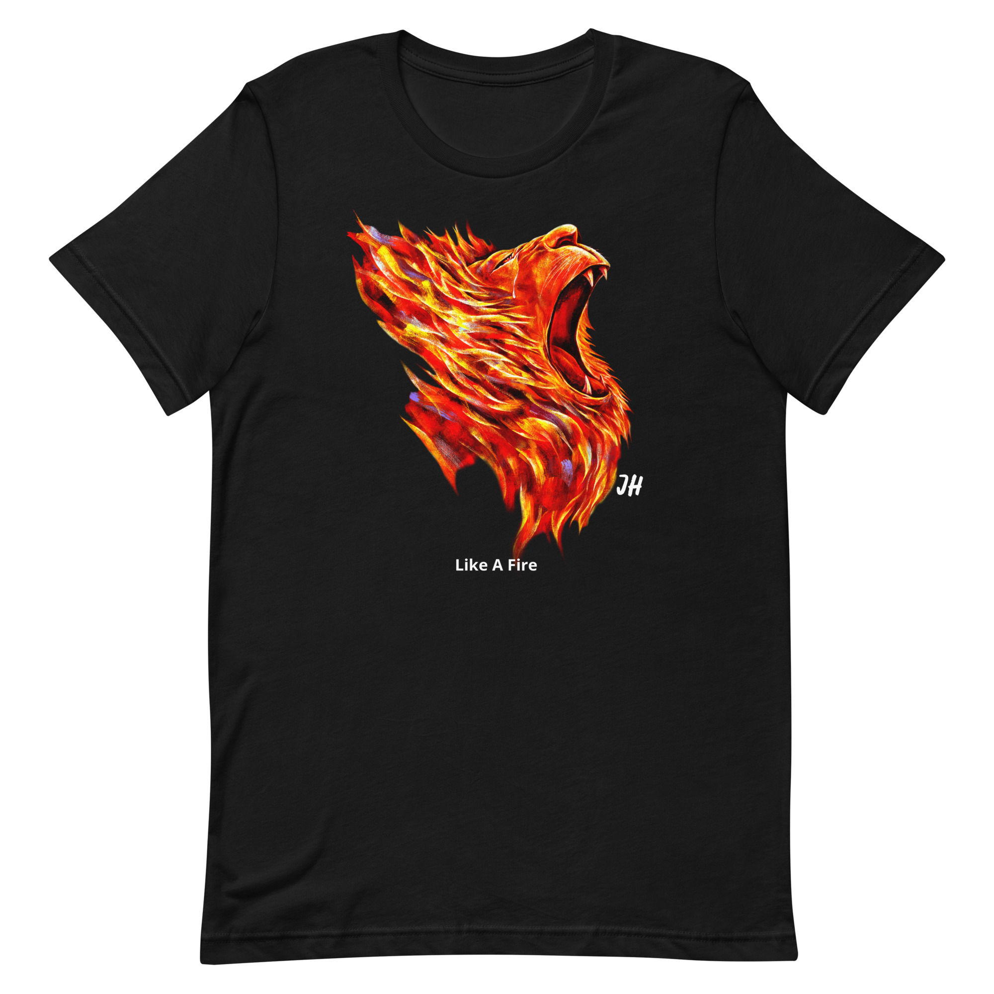 Unisex t-shirt- Like A Fire