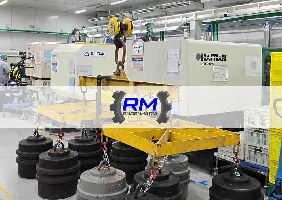 Inspeção e Teste de Carga NR-11 com Laudo e ART. 