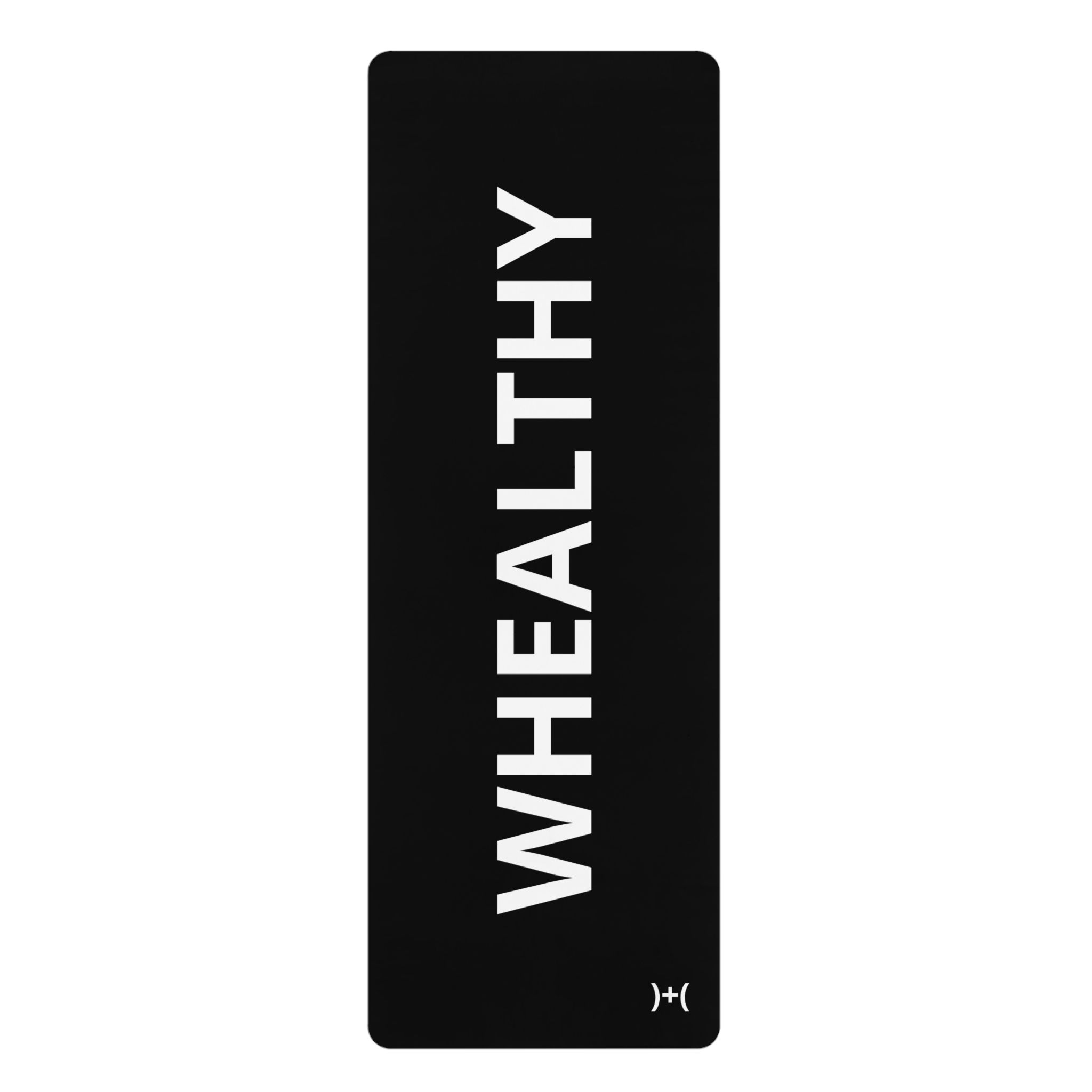 WHEALTHY Vanta Rubber Yoga Mat