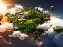 Crafting a Floating Island in Photoshop