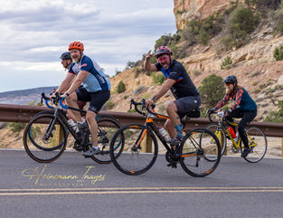 Imagery captured by Heinemann Images during the Tour of the Moon bicycle ride over the Colorado National Monument in Grand Junction Colorado.