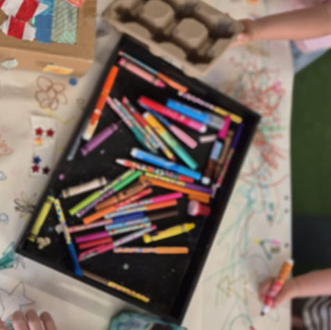 pens, paper, play