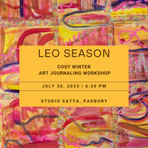 Leo Season Art Journaling Workshop