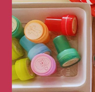 Christmas Self Inking Stamps