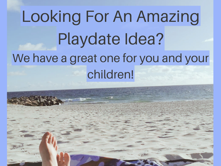 Amazing Art Playdate Idea: Private art class for the kids so the adults can chill!