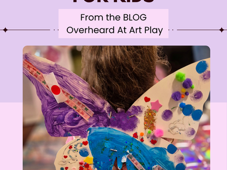 fairy wing decorating party
