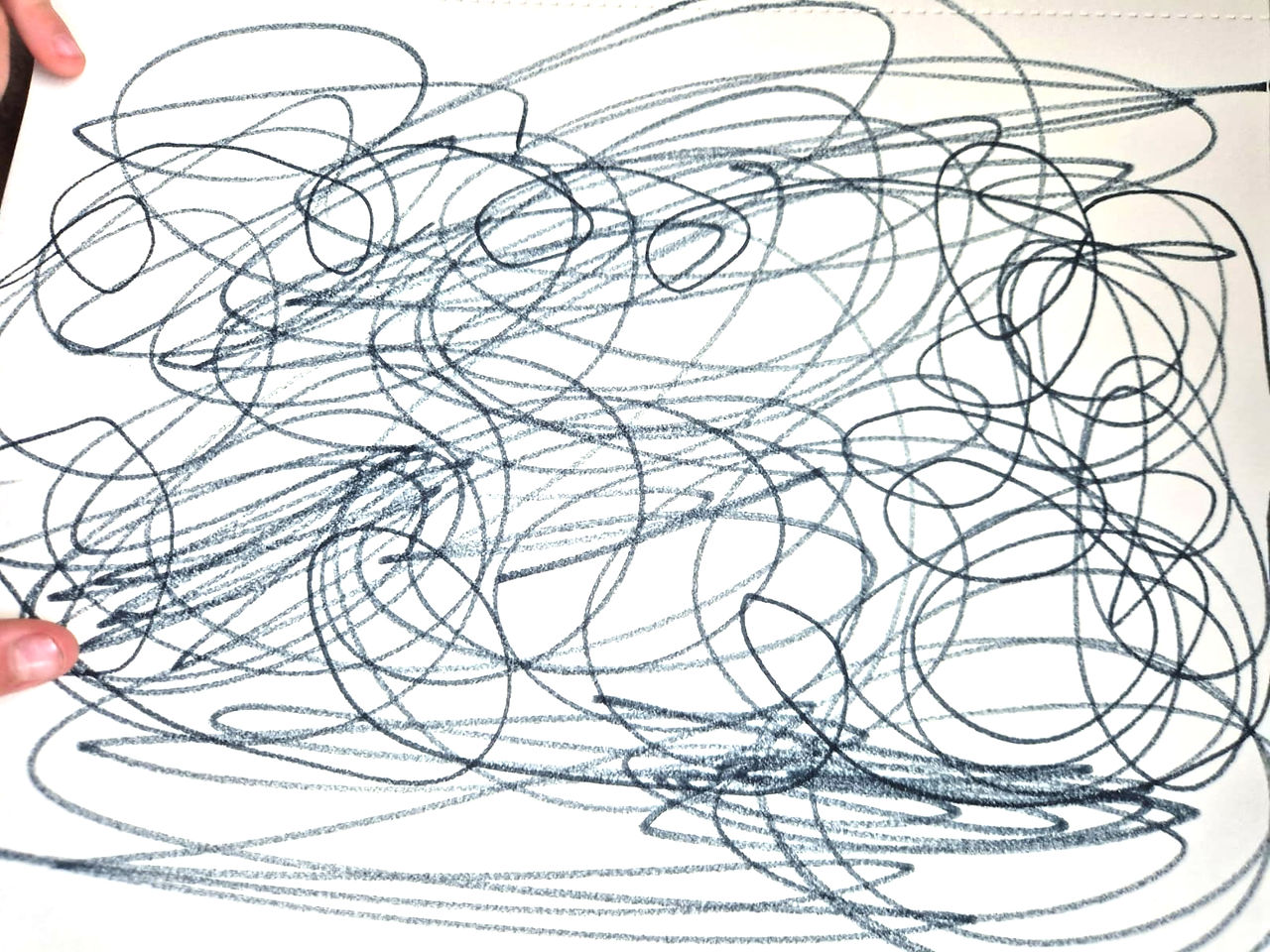 Squiggle doodle drawing