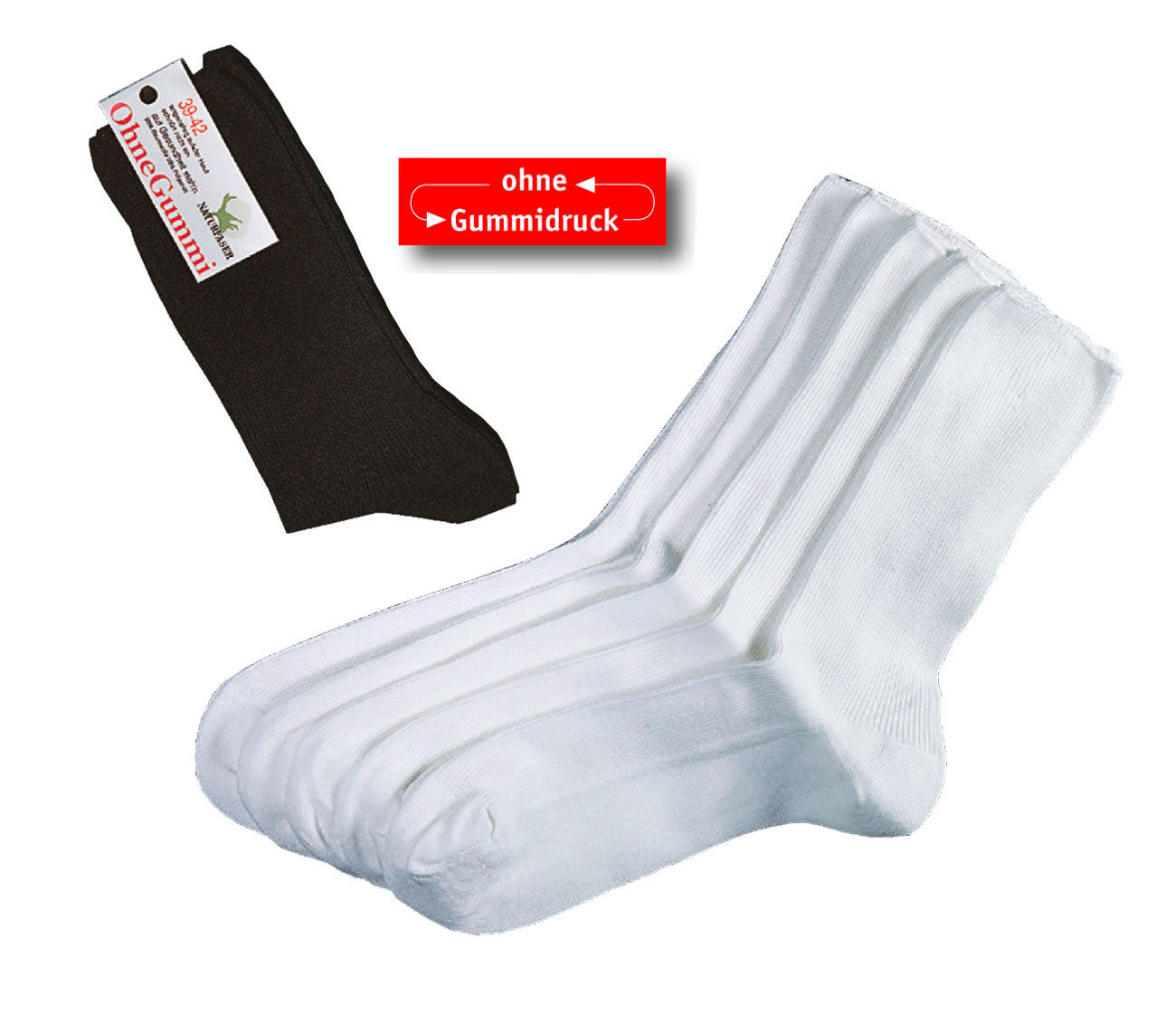 Wellnesssocken Baumwolle * 5er-Bündel