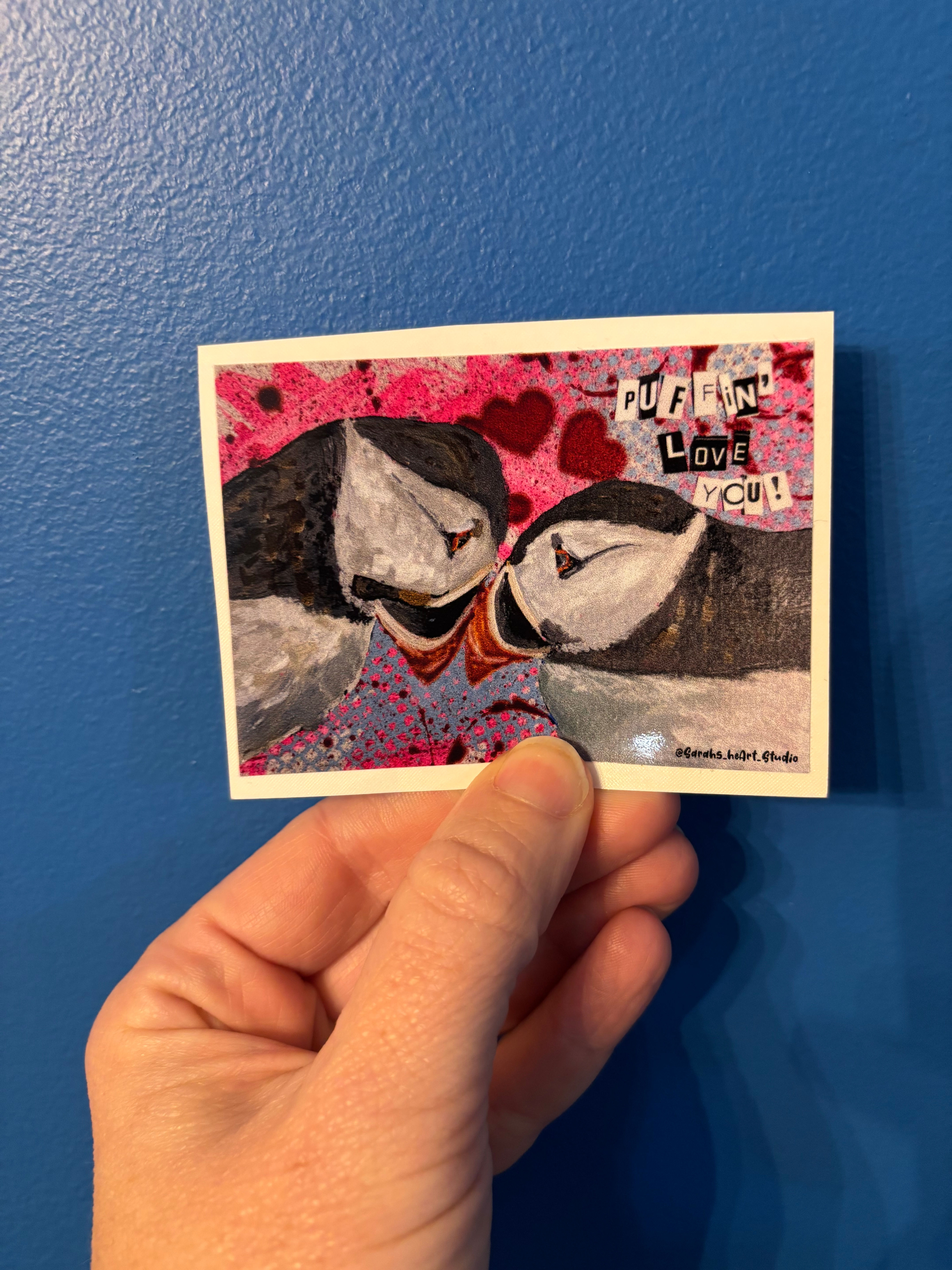 Puffin Love You Sticker