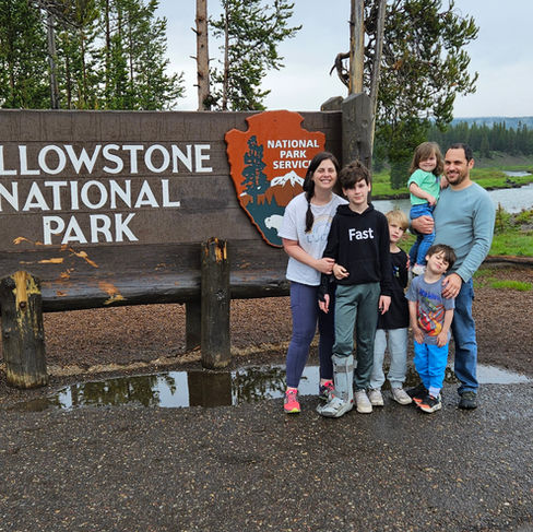 Yellowstone NP Sign, WY