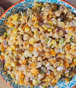 This vegan tuna salad is full of flavor and makes an easy, protein-packed option for brunch, sandwiches, or wraps. It’s also road-trip friendly since many of the ingredients can be canned and stored in the pantry, and the recipe comes together without any special equipment. Whether you’re serving it at the table or packing it for the road, it’s a simple, versatile dish that always hits the spot.