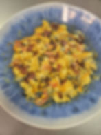 Ensalada de patata con bacon
