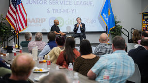 8 80 Cities expert, Gil Penalosa visited our community thanks to AARP!
