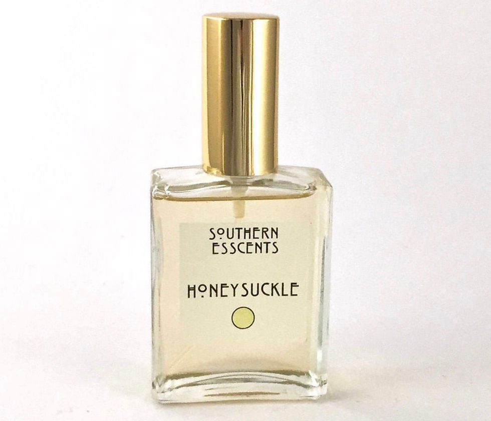 Thumbnail: Honeysuckle Perfume: Natural Essential Oils, Sweet Floral Fragrance 2oz/60mL