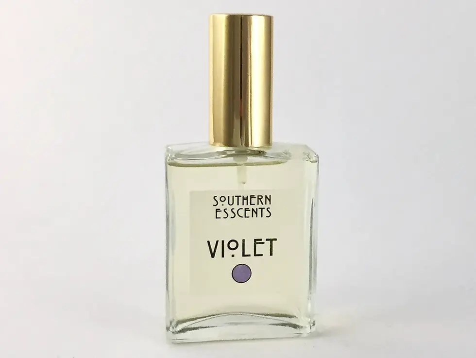 Thumbnail: Violet Perfume: Fresh Floral Essential Oil Fragrance - 2oz/60mL