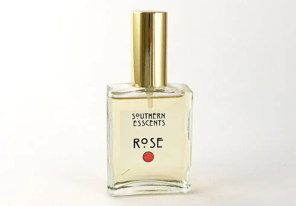 Thumbnail: Rose Perfume: Organic Essential Oils, Fresh Flower Fragrance 2oz/60mL
