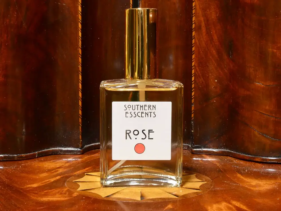 Thumbnail: Rose Perfume: Organic Essential Oils, Fresh Flower Fragrance 2oz/60mL
