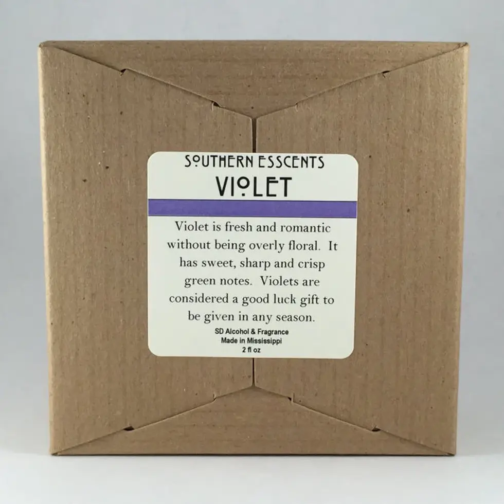 Thumbnail: Violet Perfume: Fresh Floral Essential Oil Fragrance - 2oz/60mL